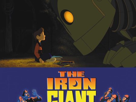 Iron Giant Original Soundtrack RSD Featuring The Robot, Hogarth, Etc. Character Collage Picture Disc LP Hot on Sale