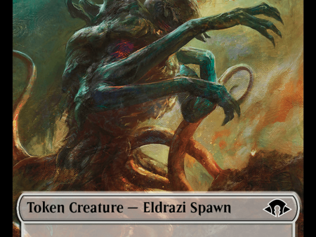 Eldrazi Spawn    Clue Double-Sided Token [Modern Horizons 3 Tokens] Supply