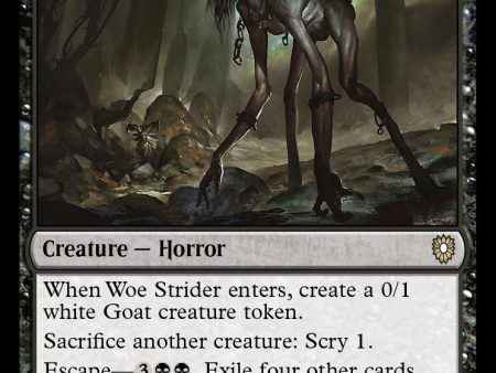 Woe Strider [Bloomburrow Commander] Online Sale