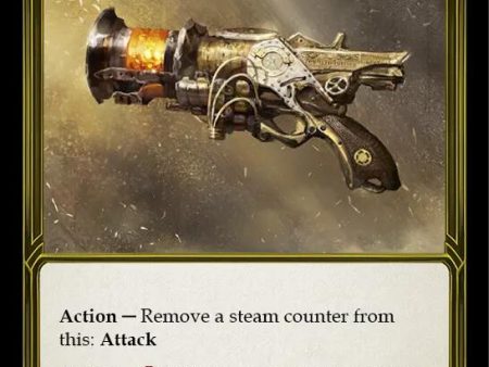 Teklo Plasma Pistol (Golden) [FAB144] (Promo)  Cold Foil Cheap