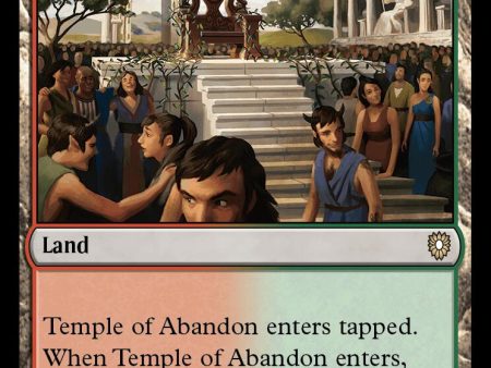 Temple of Abandon [Bloomburrow Commander] Online Hot Sale