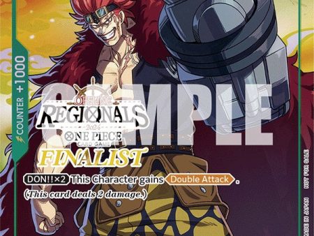 Eustass Captain Kid (Online Regional 2024 Vol. 2) [Finalist] [One Piece Promotion Cards] Online Hot Sale