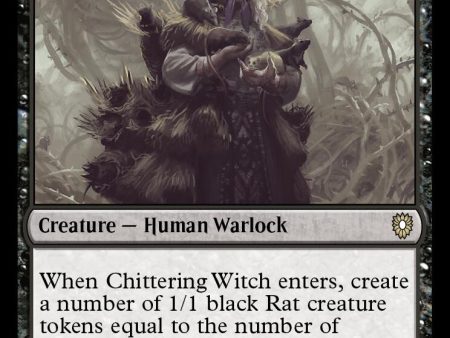 Chittering Witch [Bloomburrow Commander] Online Sale