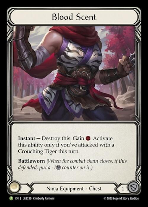 Blood Scent [LGS259] (Promo)  Cold Foil Fashion