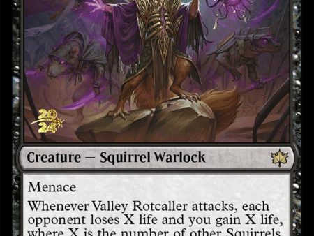 Valley Rotcaller [Bloomburrow Prerelease Promos] Supply