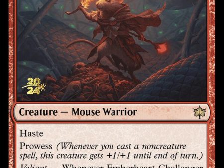 Emberheart Challenger [Bloomburrow Prerelease Promos] Discount