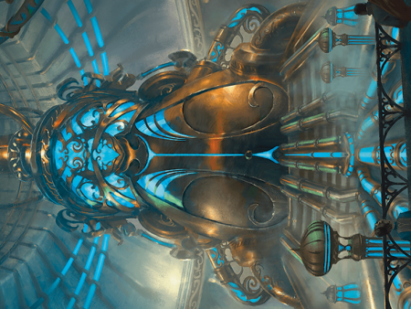 Aether Refinery Art Card (Gold-Stamped Planeswalker Symbol) [Modern Horizons 3 Art Series] For Discount