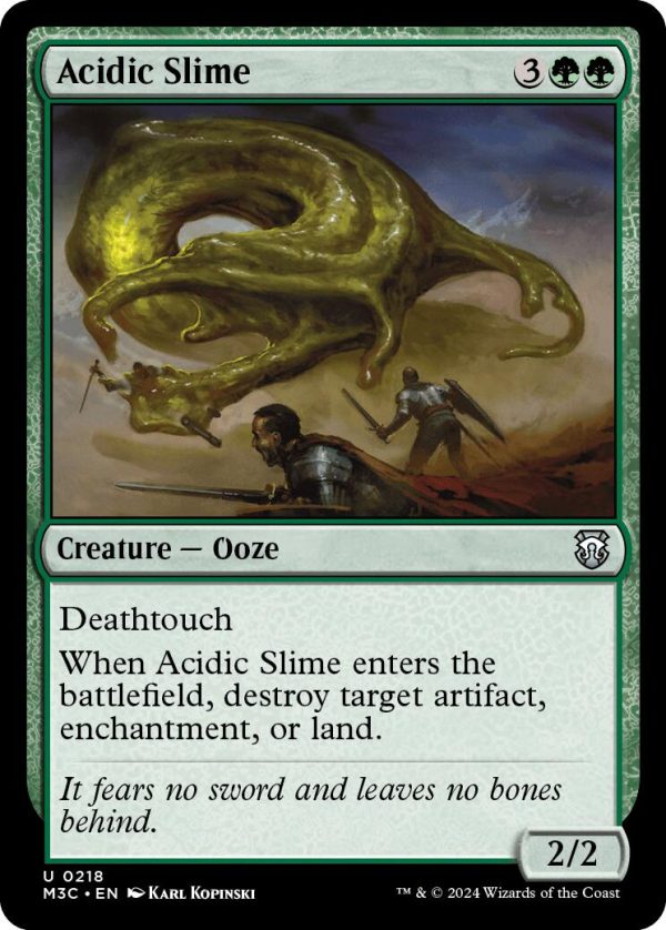 Acidic Slime [Modern Horizons 3 Commander] Supply