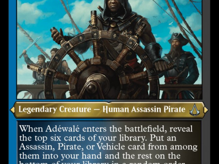 Adewale, Breaker of Chains (Foil Etched) [Assassin s Creed] For Cheap