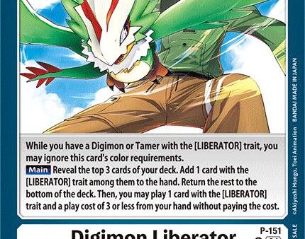 Digimon Liberator [P-151] (Store Tournament 2024 Jul. – Sep. Participation Pack) [Promotional Cards] Online