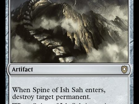 Spine of Ish Sah [Bloomburrow Commander] Hot on Sale