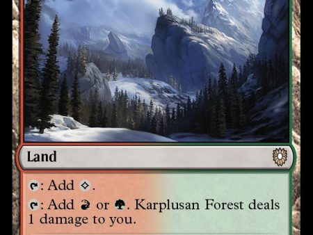 Karplusan Forest [Bloomburrow Commander] Online Sale