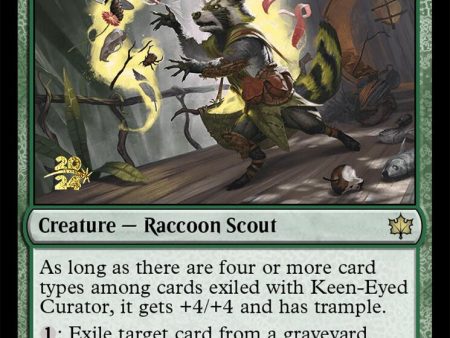 Keen-Eyed Curator [Bloomburrow Prerelease Promos] Cheap