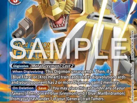 ZeigGreymon [BT11-031] (2024 Regionals Finalist) [Dimensional Phase] Supply