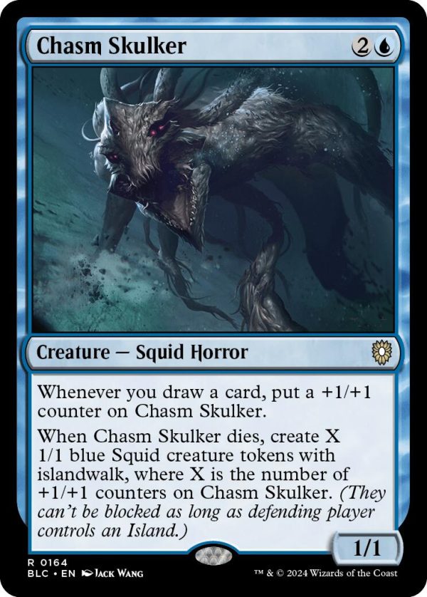 Chasm Skulker [Bloomburrow Commander] For Discount