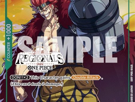 Eustass Captain Kid (Offline Regional 2024 Vol. 2) [Participant] [One Piece Promotion Cards] on Sale