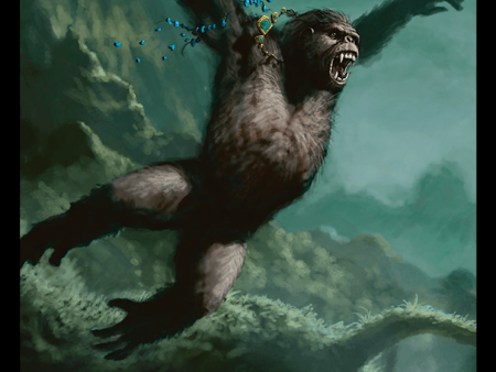 Ape    Plant Double-Sided Token [Modern Horizons 3 Commander Tokens] Online