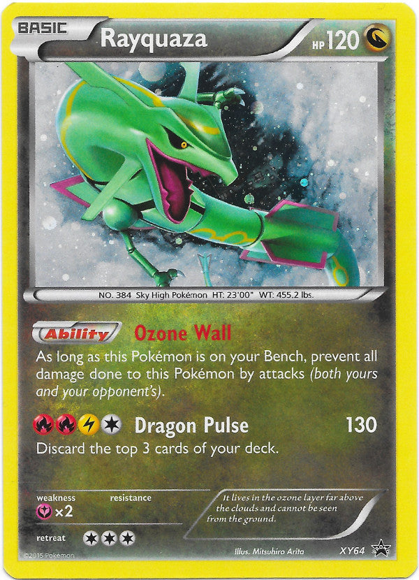 Rayquaza (XY64) (Jumbo Card) [XY: Black Star Promos] on Sale