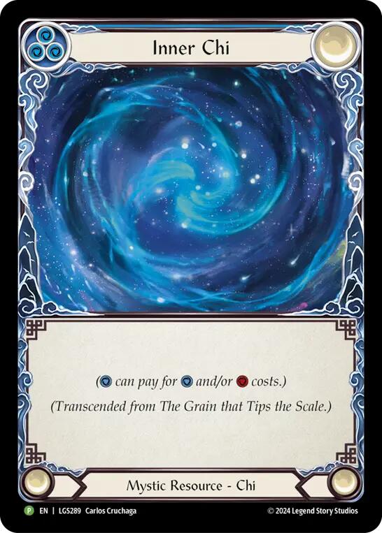 The Grain that Tips the Scale    Inner Chi [LGS289] (Promo)  Rainbow Foil Cheap