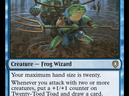 Twenty-Toed Toad [Bloomburrow Commander] Sale