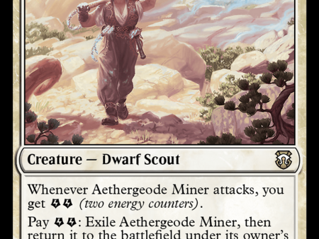 Aethergeode Miner [Modern Horizons 3 Commander] Cheap