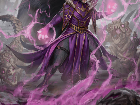 Liliana of the Dark Realms Art Card (Gold-Stamped Signature) [Bloomburrow Art Series] Online