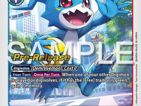 Veemon [BT16-017] [Beginning Observer Pre-Release Promos] Online