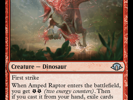 Amped Raptor (Ripple Foil) [Modern Horizons 3] For Cheap