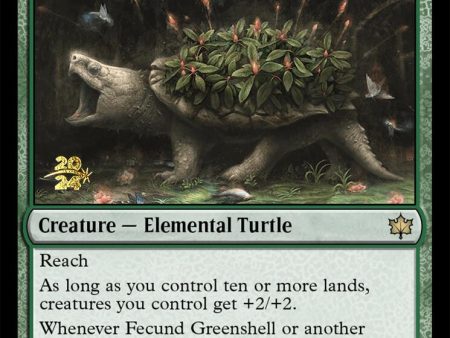 Fecund Greenshell [Bloomburrow Prerelease Promos] Fashion