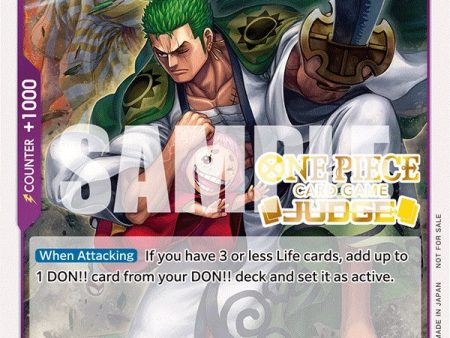 Zoro-Juurou (Judge Pack Vol. 3) [One Piece Promotion Cards] For Discount