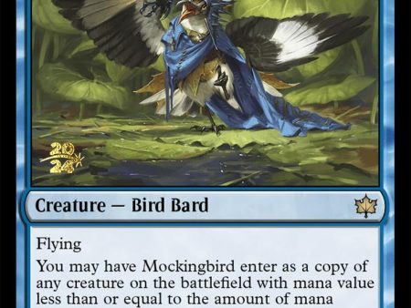 Mockingbird [Bloomburrow Prerelease Promos] Supply