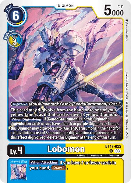 Lobomon [BT17-022] [Secret Crisis] Online