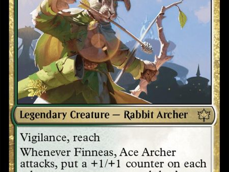 Finneas, Ace Archer [Bloomburrow Prerelease Promos] For Discount