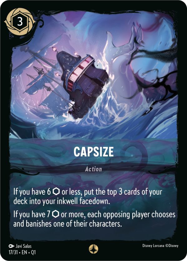 Capsize (17 31) [Illumineer s Quest: Deep Trouble] For Cheap