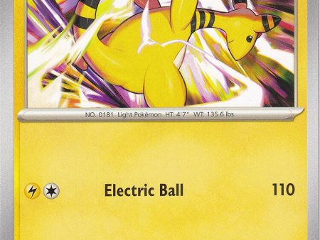 Ampharos (109) (Pikachu Stamp #47) [Battle Academy 2024] Discount