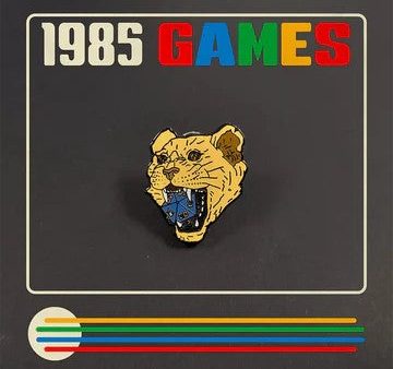 1985 Games D20 Lion Pin For Sale