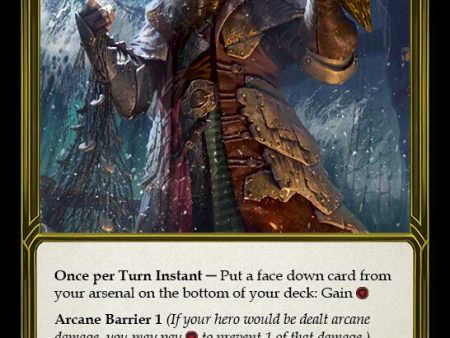 Trench of Sunken Treasure (Golden) [FAB125] (Promo)  Cold Foil Sale