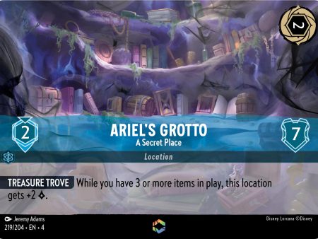 Ariel s Grotto - A Secret Place (Enchanted) (219 204) [Ursula s Return] Online Sale