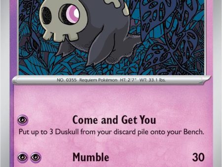 Duskull (018 064) [Scarlet & Violet: Shrouded Fable] Hot on Sale