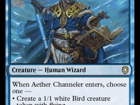 Aether Channeler [Bloomburrow Commander] For Sale