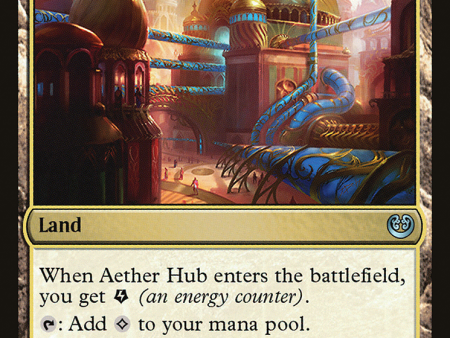 Aether Hub (Ripple Foil) [Modern Horizons 3 Commander] Hot on Sale